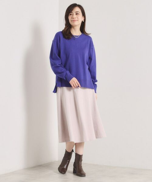 ITS'DEMO / イッツデモ ニット・セーター | クリーミータッチクルーネックニット | 詳細19