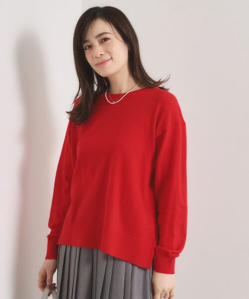 ITS'DEMO / イッツデモ ニット・セーター | クリーミータッチクルーネックニット | 詳細21