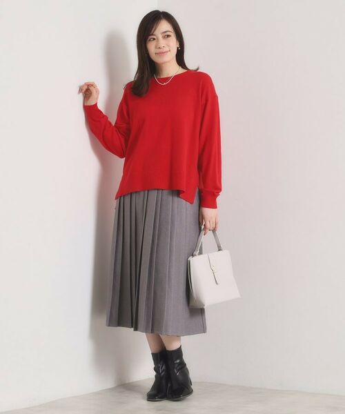 ITS'DEMO / イッツデモ ニット・セーター | クリーミータッチクルーネックニット | 詳細22