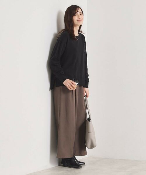 ITS'DEMO / イッツデモ ニット・セーター | クリーミータッチクルーネックニット | 詳細7