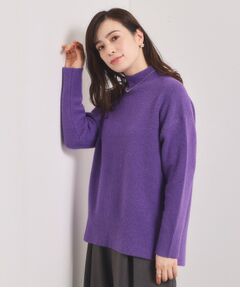 ITS'DEMO / イッツデモ ニット・セーター | 【洗濯機OK】ミックスヤーンハイネックニット