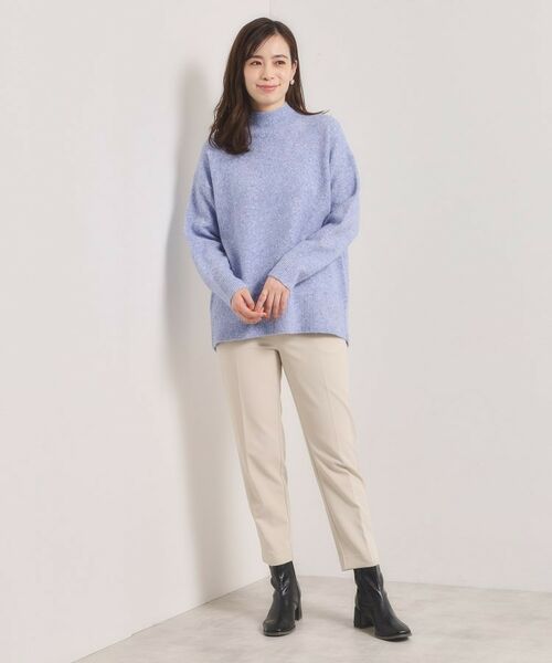 ITS'DEMO / イッツデモ ニット・セーター | 【洗濯機OK】ミックスヤーンハイネックニット | 詳細10