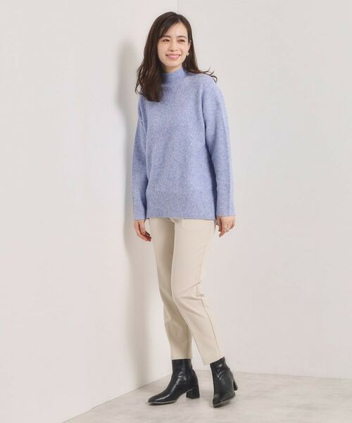 ITS'DEMO / イッツデモ ニット・セーター | 【洗濯機OK】ミックスヤーンハイネックニット | 詳細11