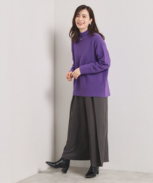 ITS'DEMO / イッツデモ ニット・セーター | 【洗濯機OK】ミックスヤーンハイネックニット | 詳細15