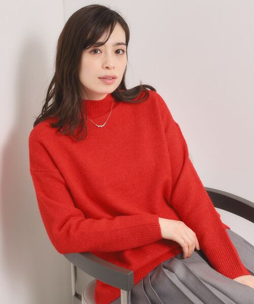 ITS'DEMO / イッツデモ ニット・セーター | 【洗濯機OK】ミックスヤーンハイネックニット | 詳細2