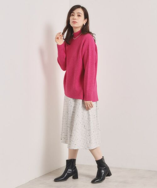 ITS'DEMO / イッツデモ ニット・セーター | 【洗濯機OK】ミックスヤーンハイネックニット | 詳細7