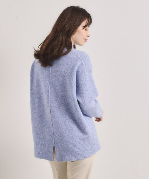 ITS'DEMO / イッツデモ ニット・セーター | 【洗濯機OK】ミックスヤーンハイネックニット | 詳細9