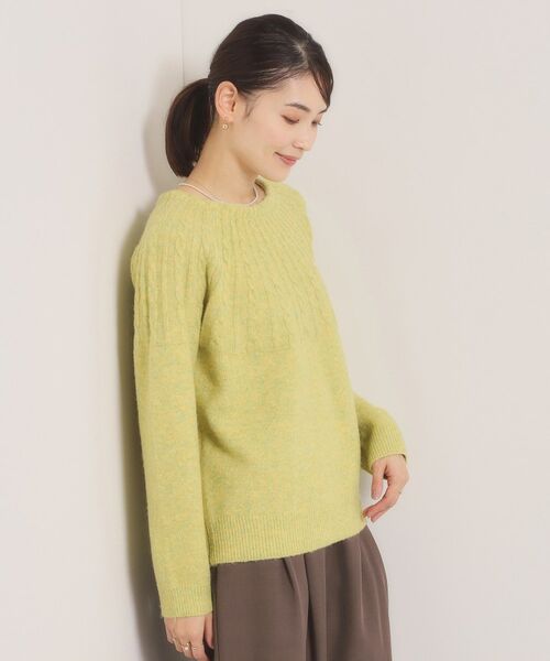 ITS'DEMO / イッツデモ ニット・セーター | 【手洗い可】求心柄ニット | 詳細13