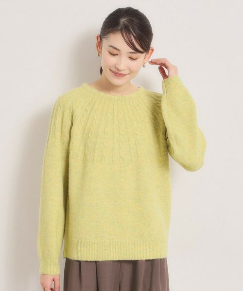 ITS'DEMO / イッツデモ ニット・セーター | 【手洗い可】求心柄ニット | 詳細17