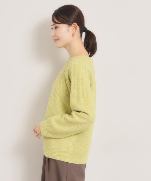 ITS'DEMO / イッツデモ ニット・セーター | 【手洗い可】求心柄ニット | 詳細18