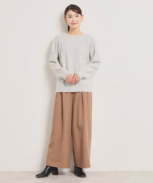 ITS'DEMO / イッツデモ ニット・セーター | 【手洗い可】求心柄ニット | 詳細2