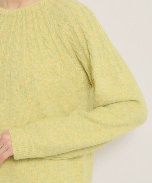 ITS'DEMO / イッツデモ ニット・セーター | 【手洗い可】求心柄ニット | 詳細24