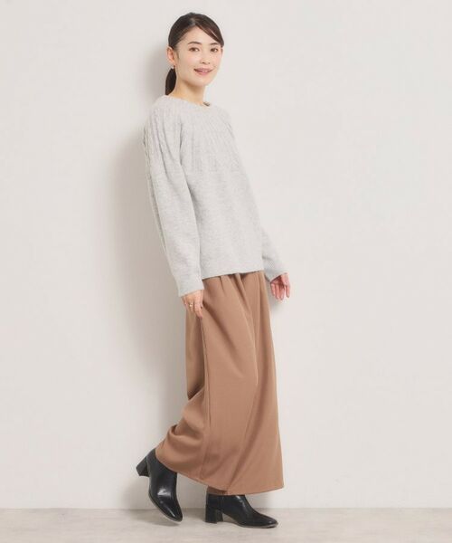 ITS'DEMO / イッツデモ ニット・セーター | 【手洗い可】求心柄ニット | 詳細3