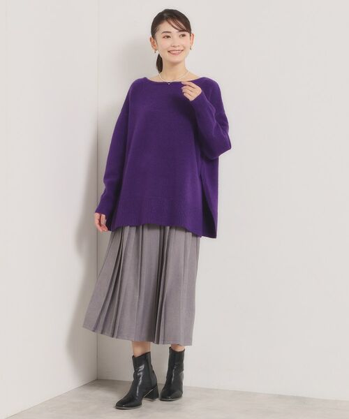 ITS'DEMO / イッツデモ ニット・セーター | 【手洗い可】ビッグシルエットニット | 詳細14