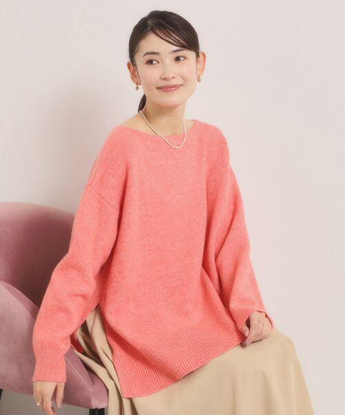 ITS'DEMO / イッツデモ ニット・セーター | 【手洗い可】ビッグシルエットニット（オレンジ(067)）