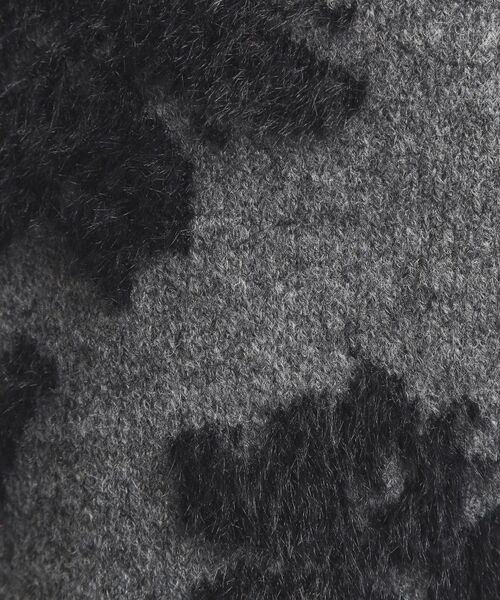 ITS'DEMO / イッツデモ ニット・セーター | 花柄フェザージャカードニット | 詳細4