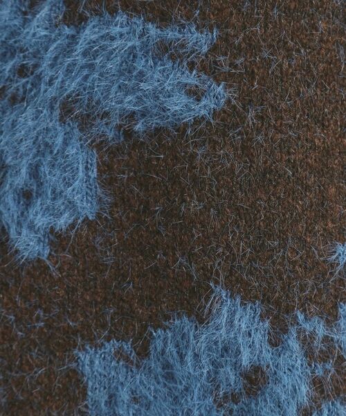 ITS'DEMO / イッツデモ ニット・セーター | 花柄フェザージャカードニット | 詳細8