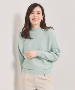 ITS'DEMO / イッツデモ ニット・セーター | 【手洗い可】リブドルマンハイネックニット