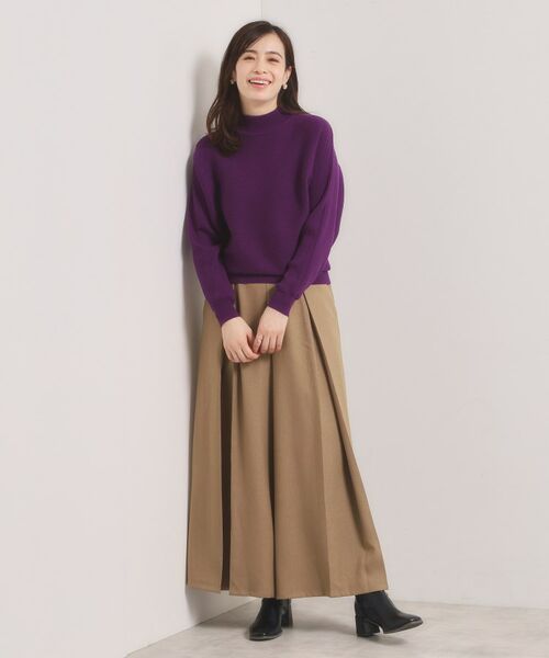 ITS'DEMO / イッツデモ ニット・セーター | 【手洗い可】リブドルマンハイネックニット | 詳細12