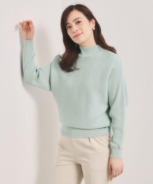 ITS'DEMO / イッツデモ ニット・セーター | 【手洗い可】リブドルマンハイネックニット | 詳細15