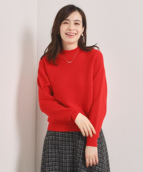 ITS'DEMO / イッツデモ ニット・セーター | 【手洗い可】リブドルマンハイネックニット | 詳細19