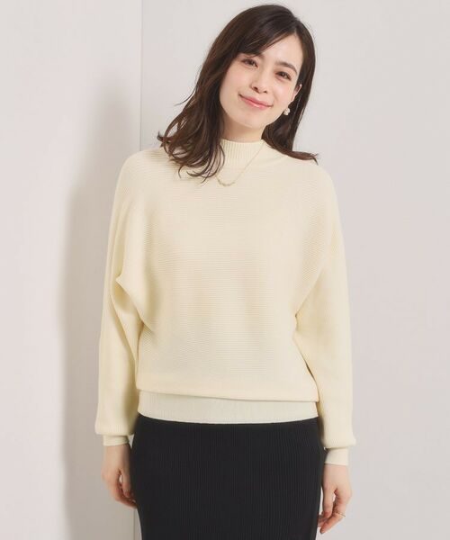 ITS'DEMO / イッツデモ ニット・セーター | 【手洗い可】リブドルマンハイネックニット | 詳細3