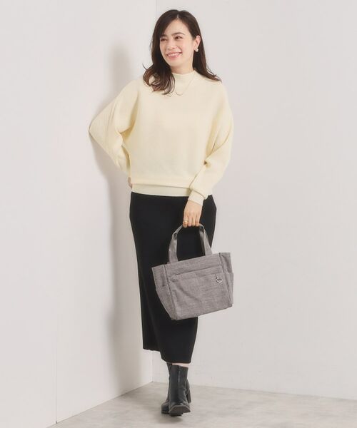 ITS'DEMO / イッツデモ ニット・セーター | 【手洗い可】リブドルマンハイネックニット | 詳細4