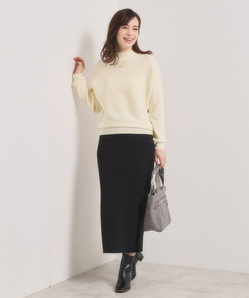 ITS'DEMO / イッツデモ ニット・セーター | 【手洗い可】リブドルマンハイネックニット | 詳細5