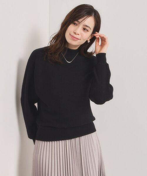 ITS'DEMO / イッツデモ ニット・セーター | 【手洗い可】リブドルマンハイネックニット | 詳細7