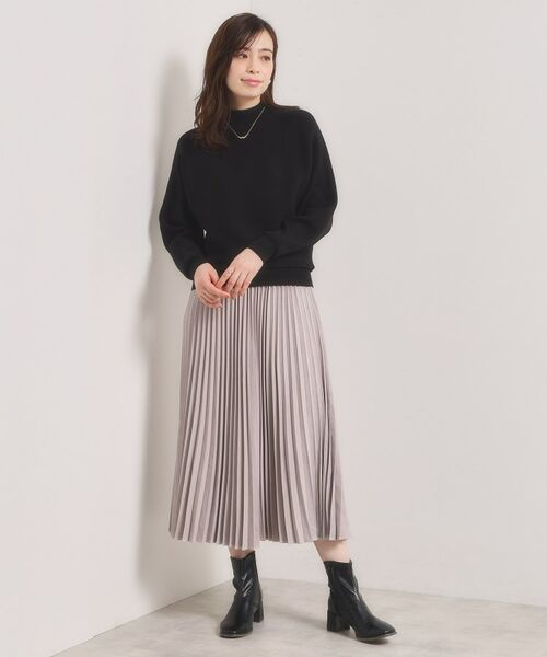 ITS'DEMO / イッツデモ ニット・セーター | 【手洗い可】リブドルマンハイネックニット | 詳細9