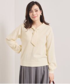 ITS'DEMO / イッツデモ ニット・セーター | 【手洗い可】総針ボウタイニット