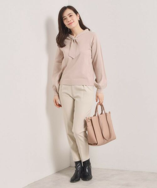 ITS'DEMO / イッツデモ ニット・セーター | 【手洗い可】総針ボウタイニット | 詳細10