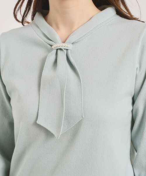 ITS'DEMO / イッツデモ ニット・セーター | 【手洗い可】総針ボウタイニット | 詳細20