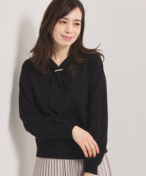 ITS'DEMO / イッツデモ ニット・セーター | 【手洗い可】総針ボウタイニット | 詳細6