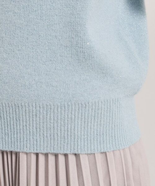 ITS'DEMO / イッツデモ ニット・セーター | 【手洗い可】スパンコールラメニット | 詳細23