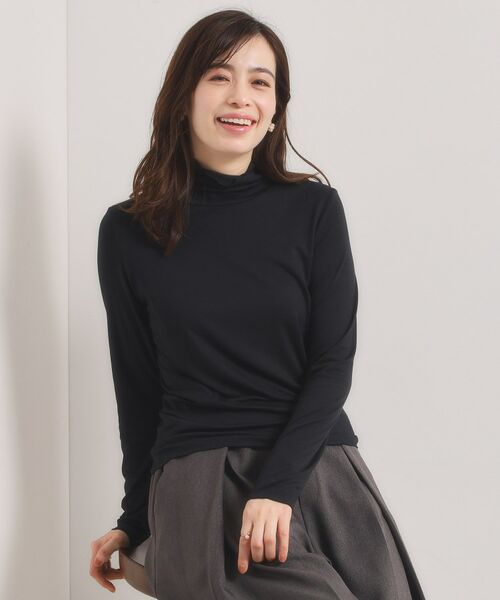 ITS'DEMO / イッツデモ カットソー | 【調温機能付き／洗濯機OK】ハイネックインナー | 詳細1