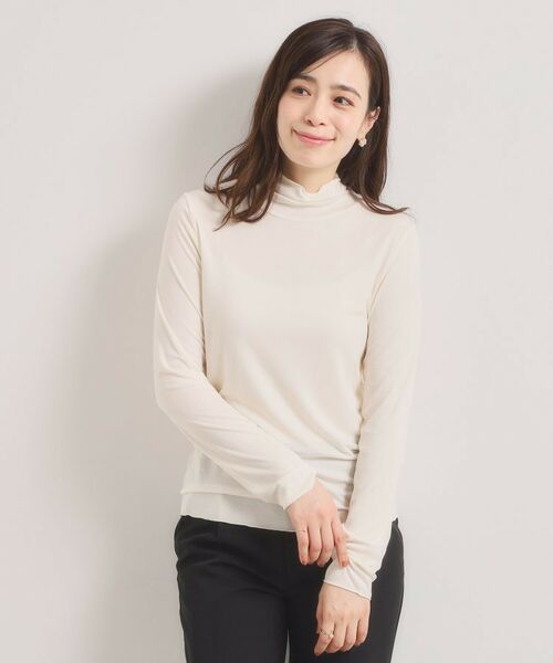 ITS'DEMO / イッツデモ カットソー | 【調温機能付き／洗濯機OK】ハイネックインナー | 詳細10