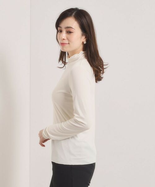 ITS'DEMO / イッツデモ カットソー | 【調温機能付き／洗濯機OK】ハイネックインナー | 詳細14