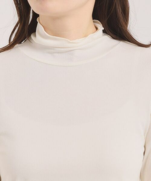 ITS'DEMO / イッツデモ カットソー | 【調温機能付き／洗濯機OK】ハイネックインナー | 詳細16