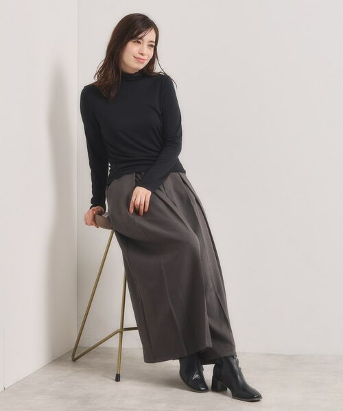 ITS'DEMO / イッツデモ カットソー | 【調温機能付き／洗濯機OK】ハイネックインナー | 詳細3