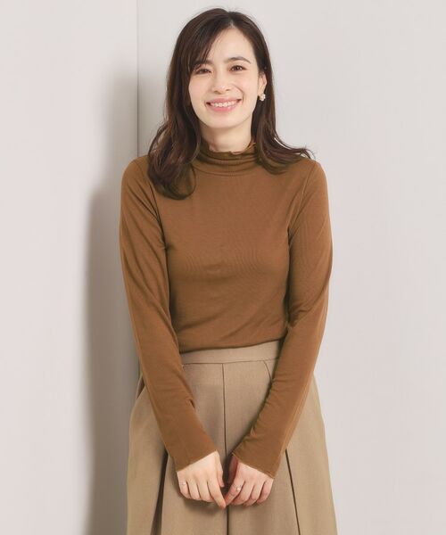 ITS'DEMO / イッツデモ カットソー | 【調温機能付き／洗濯機OK】ハイネックインナー | 詳細5