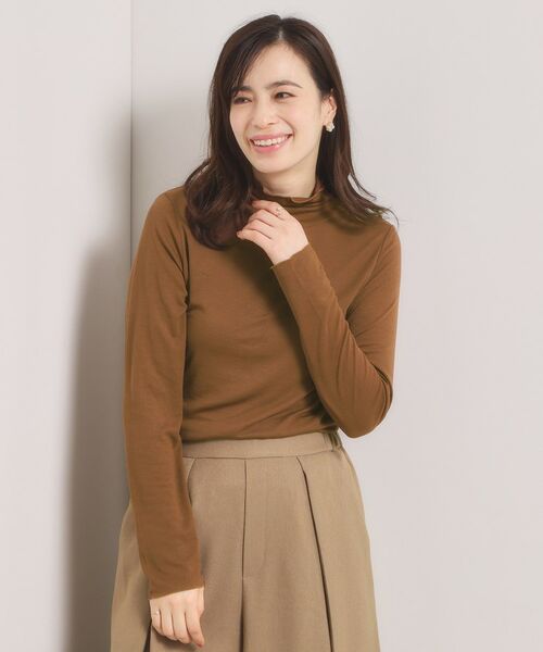 ITS'DEMO / イッツデモ カットソー | 【調温機能付き／洗濯機OK】ハイネックインナー | 詳細6