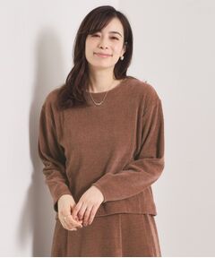 ITS'DEMO / イッツデモ カットソー | 【手洗い可／セットアップ可】カットツイルプルオーバー