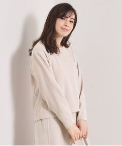 ITS'DEMO / イッツデモ カットソー | 【手洗い可／セットアップ可】カットツイルプルオーバー