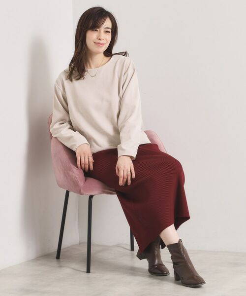 ITS'DEMO / イッツデモ カットソー | 【手洗い可／セットアップ可】カットツイルプルオーバー | 詳細15