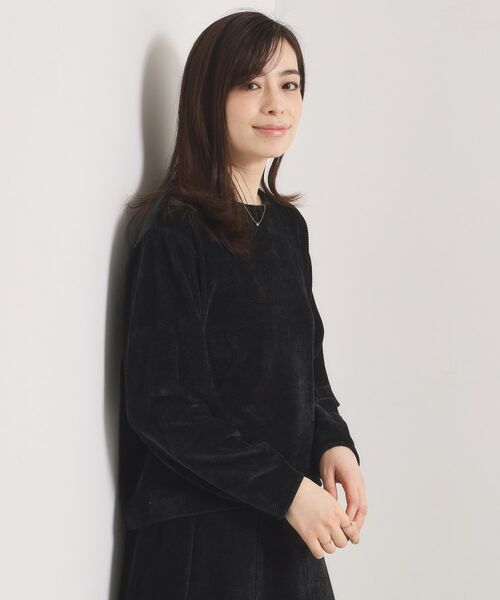 ITS'DEMO / イッツデモ カットソー | 【手洗い可／セットアップ可】カットツイルプルオーバー | 詳細5