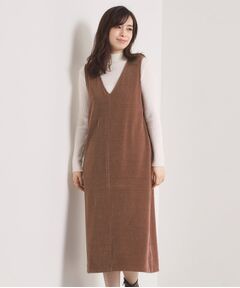 ITS'DEMO / イッツデモ ロング・マキシ丈ワンピース | カットツイルジャンスカ