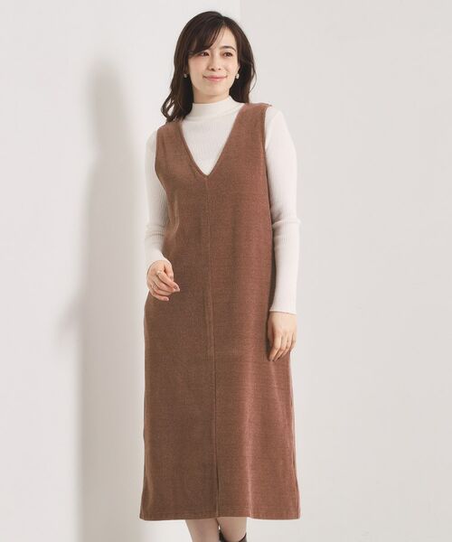 ITS'DEMO / イッツデモ ロング・マキシ丈ワンピース | 【手洗い可】カットツイルジャンスカ | 詳細13