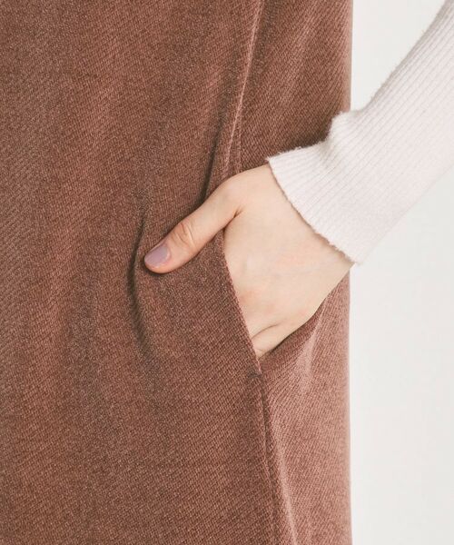 ITS'DEMO / イッツデモ ロング・マキシ丈ワンピース | 【手洗い可】カットツイルジャンスカ | 詳細18