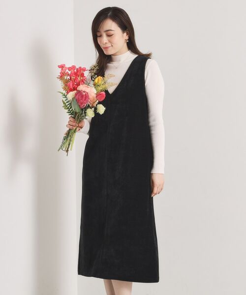 ITS'DEMO / イッツデモ ロング・マキシ丈ワンピース | 【手洗い可】カットツイルジャンスカ | 詳細2